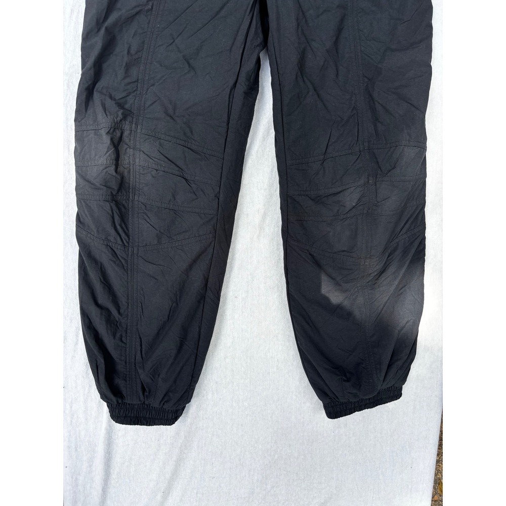 Bogner Mens Black Nylon Ski Pants Articulated Knee Lime Lining Size 38L - Picture 2 of 10